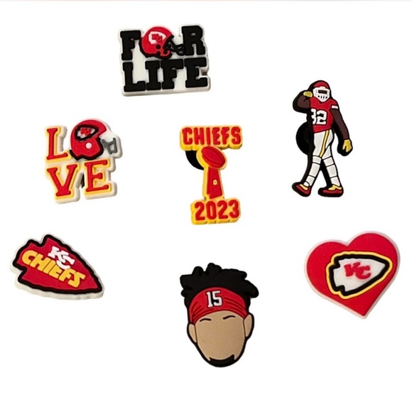 CROCS Other - Kansas City Chiefs Shoe Charms Set